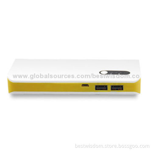 Power bank with 13,000mAh capacity and dual USB, for tablet PCs/iPhone 5/5C/5S/iPad/5V device